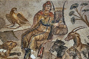 orphée mosaïque antioche