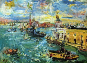 Osca Kokoschka - Venise dogana